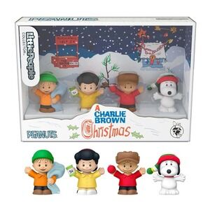 New NIB Little People Charlie Brown Christmas Peanuts Special Edition